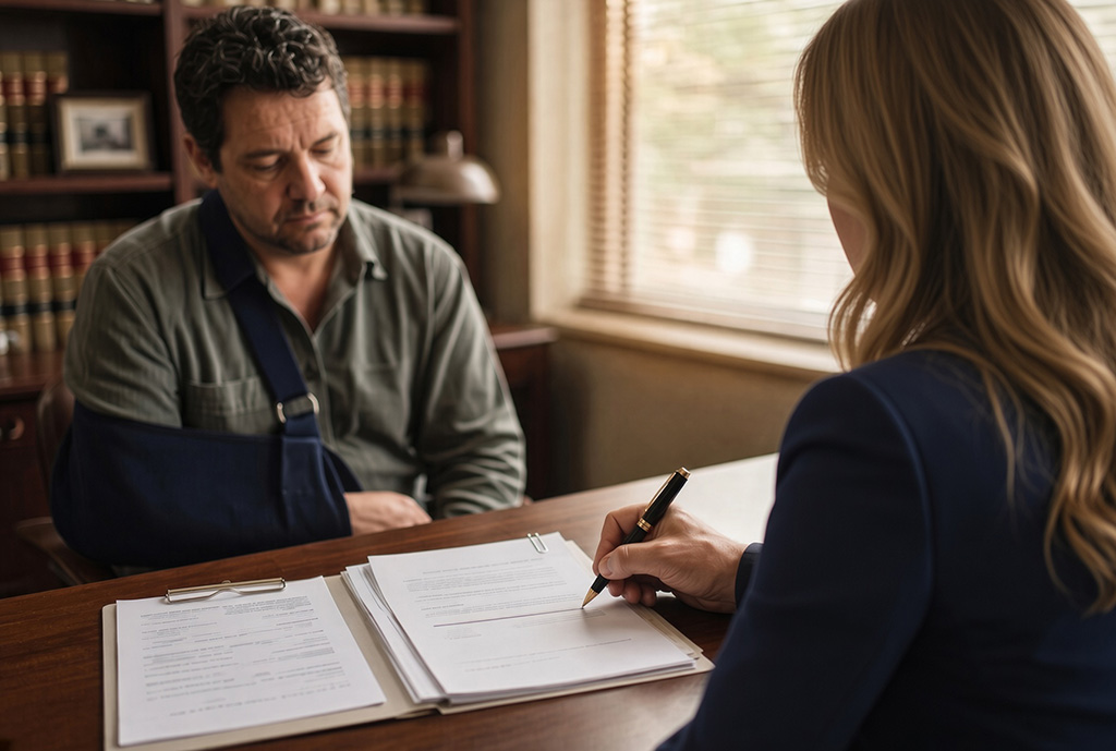 delaware-attorney-reviewing-labor-market-survey-with-client.jpg